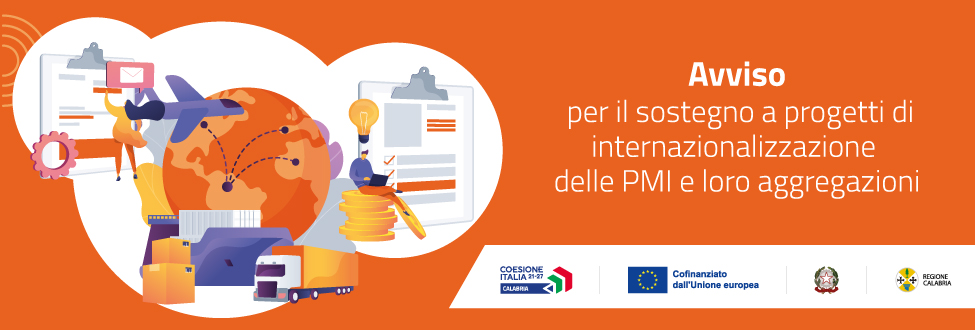 Header Image for Avviso pubblico per il sostegno a progetti di internazionalizzazione delle PMI e loro aggregazioni